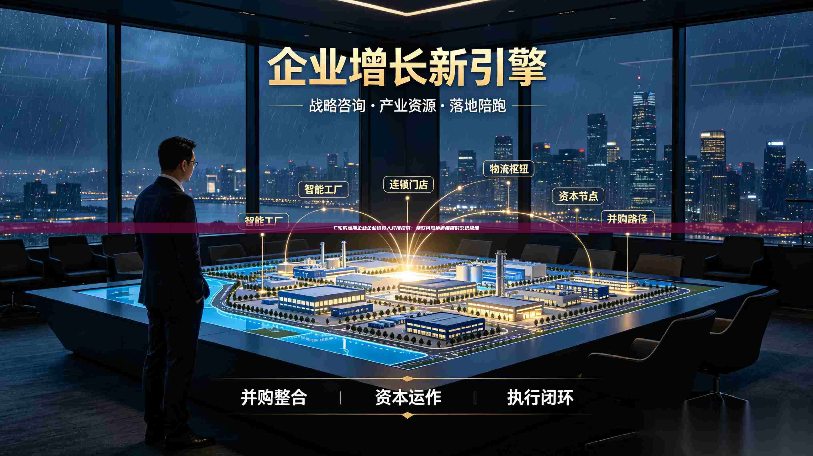 C轮成熟期企业企业投资人对接指南:条款风险拆解维度的系统梳理-第1张图片-深圳中科创投 C轮成熟期企业企业投资人对接指南:条款风险拆解维度的系统梳理-第1张图片-深圳中科创投